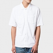 REVERSE TERRY SHIRT-WHT